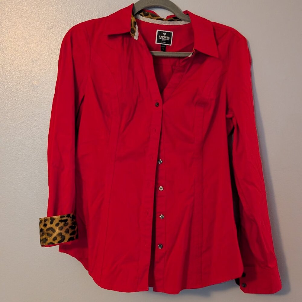 Express The Essential Shirt Original Medium Long sleeve